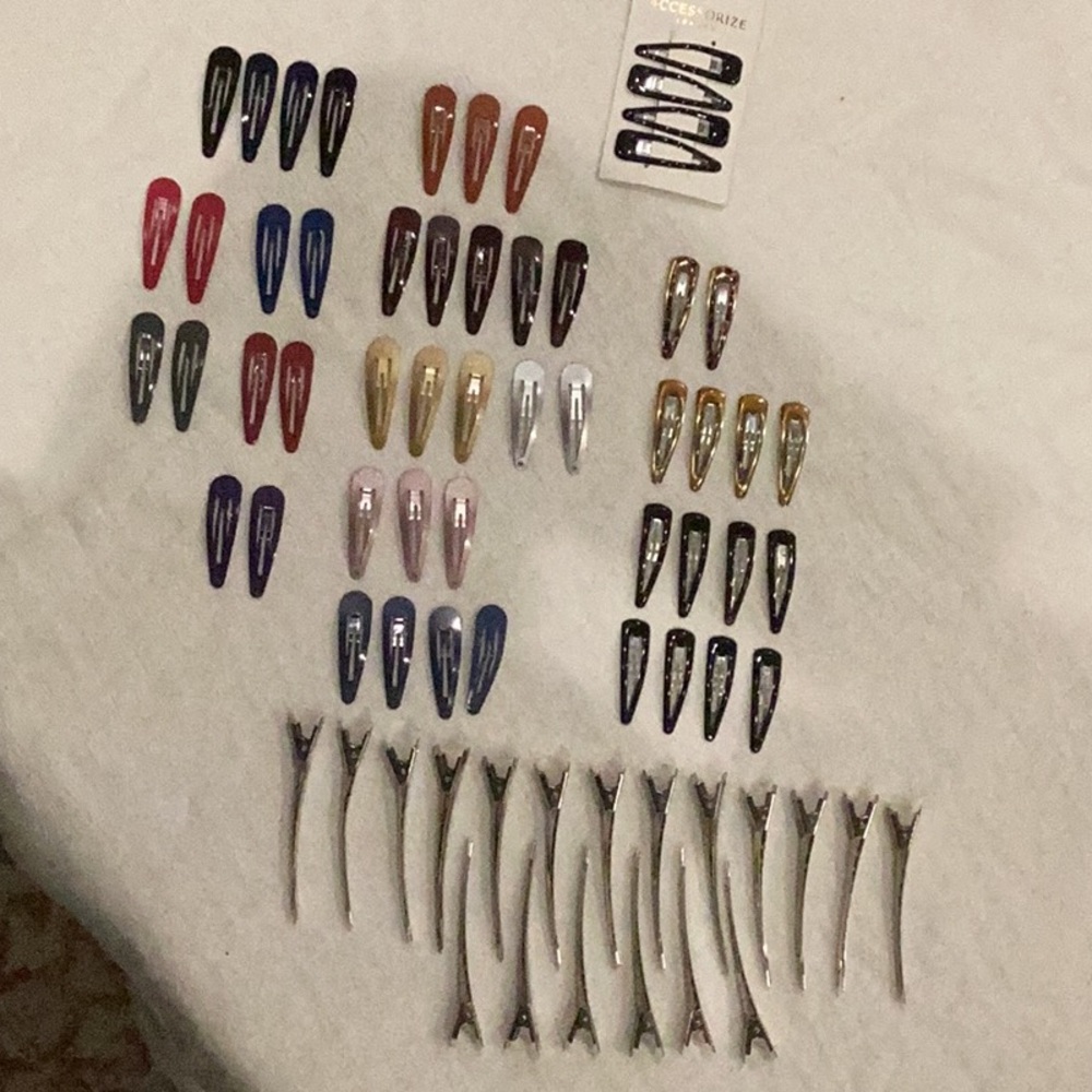 Colorful Hair Clip Set